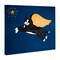 Stupell Industries Angel Cat with Star Canvas, design by Stephen Huneck